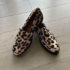 Aquatalia Kenley leopard print shoes